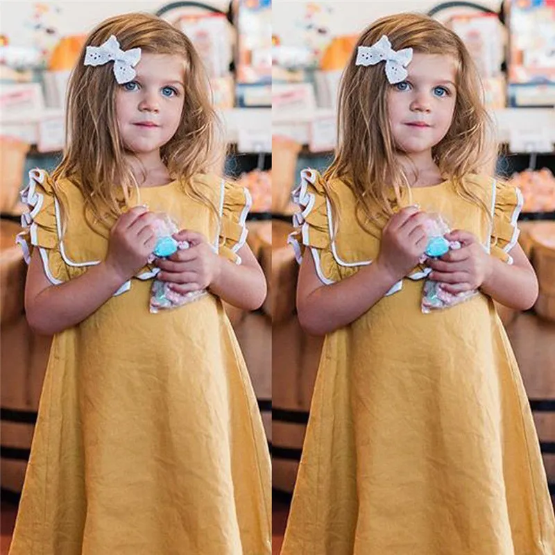 Kids Baby Girl Blouse Party Pageant Princess Dress Sundress Casual Clothes 1-6T Baby Dresses Cotton O-neck Knee-length Dresses
Kids Baby Girl Blouse Party Pageant Princess Dress Sundress Casual Clothes 1-6T Baby Dresses Cotton O-neck Knee-length Dresses