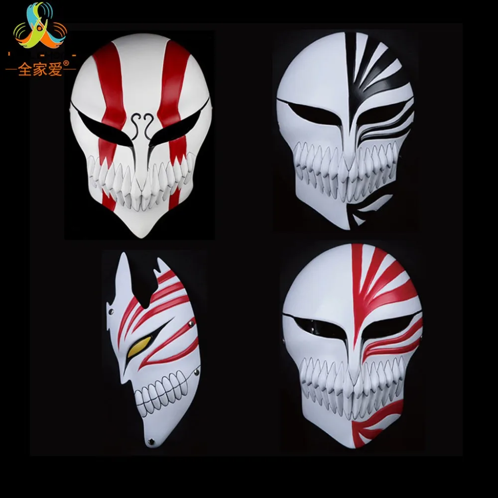 Hot Bleach Mask Kurosaki Ichigo Movie Props Anime Cosplay Mask Japanese Collections New Ghost Horror Scary Masks Halloween
Hot Bleach Mask Kurosaki Ichigo Movie Props Anime Cosplay Mask Japanese Collections New Ghost Horror Scary Masks Halloween