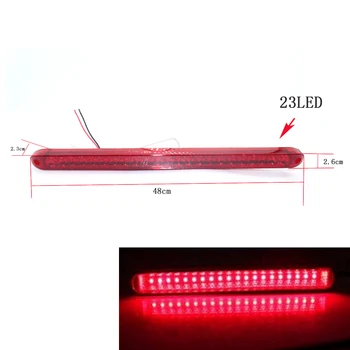 Universal Additional Brake Lights Auto High Mount 3RD Brake Stop Rear Tail Light Lamp 23 LED 12V Red
Universal Additional Brake Lights Auto High Mount 3RD Brake Stop Rear Tail Light Lamp 23 LED 12V Red