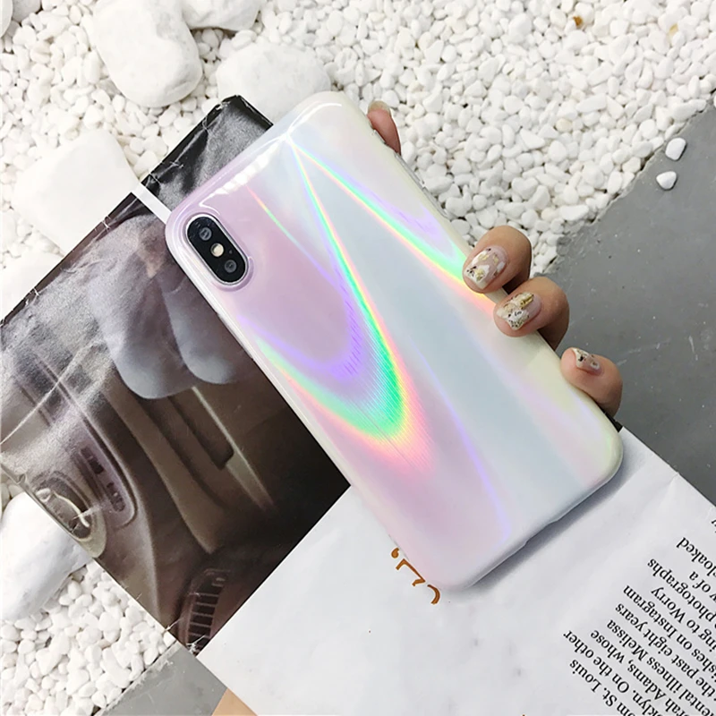 Aurora Laser Gradient Marble Case for iPhone X XR XS Max 11 Pro Max Beautiful Glossy Silicone Case For iPhone 6s 7 8 Plus Cover
Aurora Laser Gradient Marble Case for iPhone X XR XS Max 11 Pro Max Beautiful Glossy Silicone Case For iPhone 6s 7 8 Plus Cover