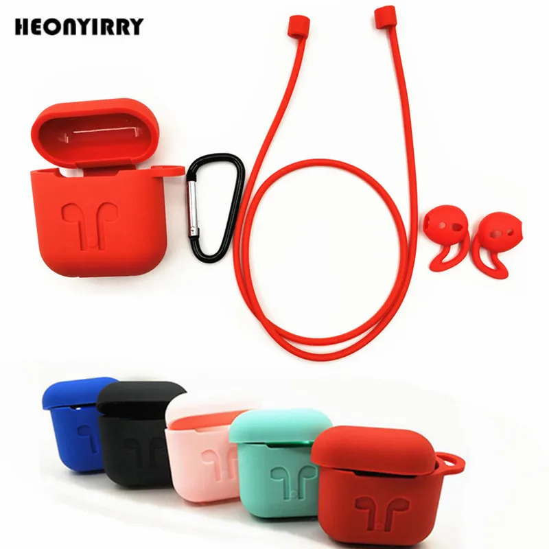 For AirPods Case Silicone Earphone Case Skin Cover Shock Proof Protector Sleeve True Wireless Earphone Box Accessories
For AirPods Case Silicone Earphone Case Skin Cover Shock Proof Protector Sleeve True Wireless Earphone Box Accessories