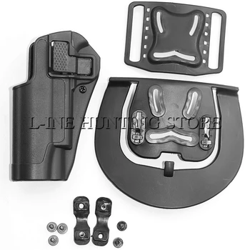 CQC Hunting Gun Holster for Left Handed Shooters Adjustable Tactical Military Airsoft Pistol Gun Waist Holster for Colt 1911
CQC Hunting Gun Holster for Left Handed Shooters Adjustable Tactical Military Airsoft Pistol Gun Waist Holster for Colt 1911