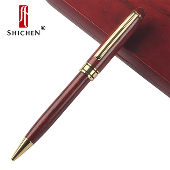 Shichen A035 Good wooden design ballpoint pen with wood box 0.7mm&1.0mm nib. school office business wrinting pen
Shichen A035 Good wooden design ballpoint pen with wood box 0.7mm&1.0mm nib. school office business wrinting pen