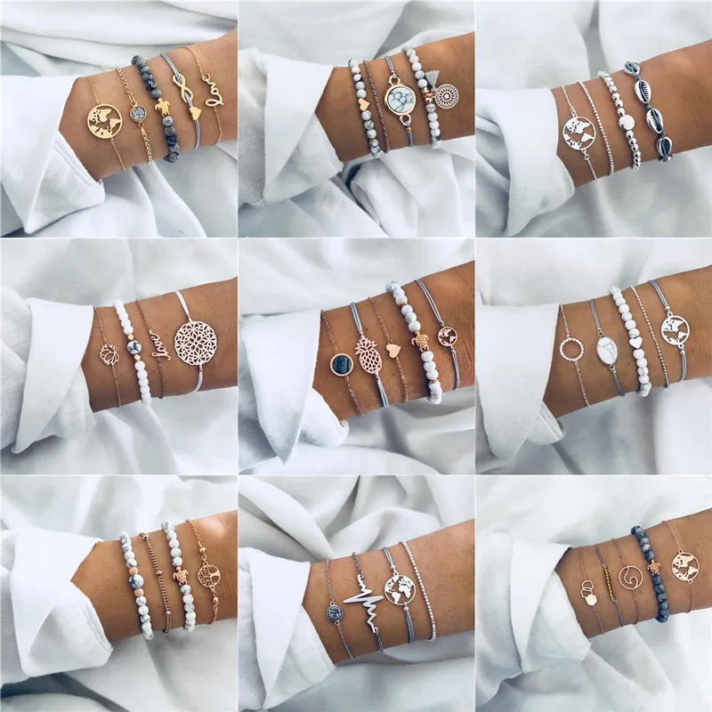 LETAPI Bohemian Handmade Weave Heart Long Tassel Bracelet Sets Women 2019 New Grey Rope Chain Bracelets Jewelry Christmas Gift
LETAPI Bohemian Handmade Weave Heart Long Tassel Bracelet Sets Women 2019 New Grey Rope Chain Bracelets Jewelry Christmas Gift