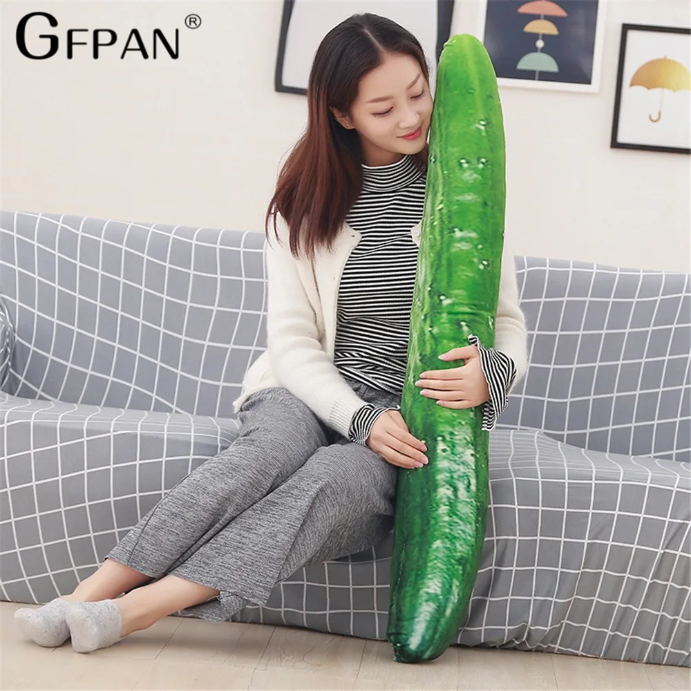 110cm Popular Simulation Cucumber Cartoon Doll Soft plush toys Soft Pillow Cushion Birthday Gift Toys For kids baby huge size
110cm Popular Simulation Cucumber Cartoon Doll Soft plush toys Soft Pillow Cushion Birthday Gift Toys For kids baby huge size