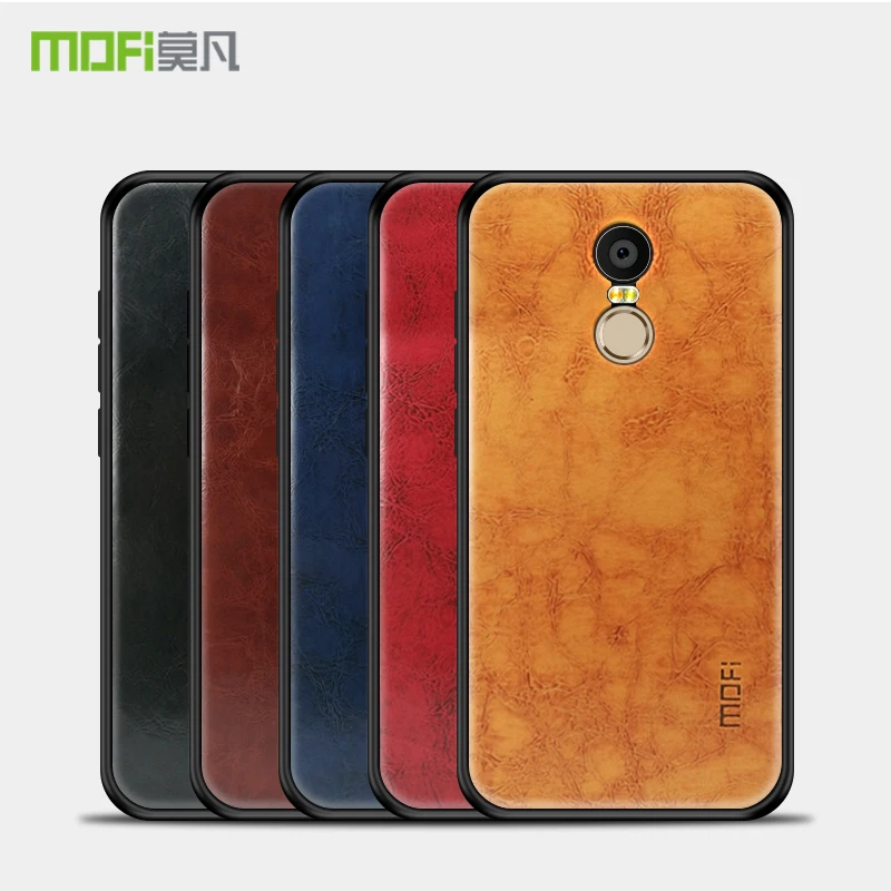 MOFi PU Leather + TPU + PC Case for Xiaomi Redmi Note 4X Cover Phone Cases Full Protection Back Cover for Redmi Note 4x Case
MOFi PU Leather + TPU + PC Case for Xiaomi Redmi Note 4X Cover Phone Cases Full Protection Back Cover for Redmi Note 4x Case