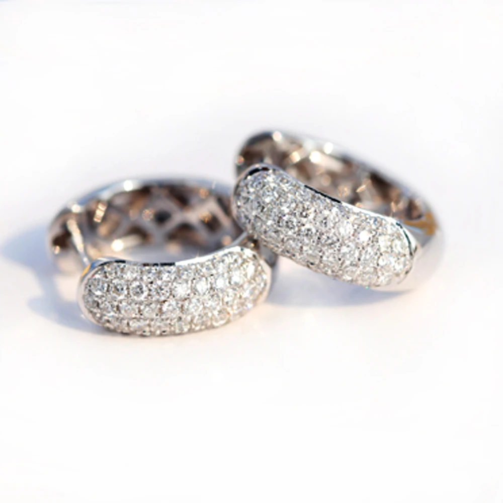 real diamond earrings for women .4