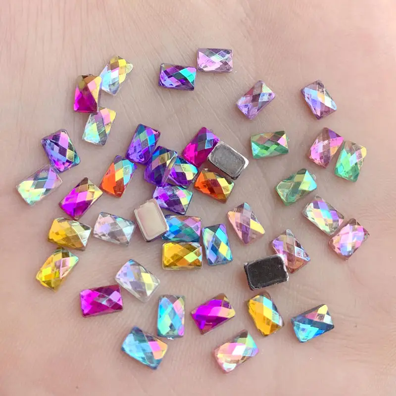 4x6mm Crystal AB Nail Rectangle Rhinestones Flatback Gems Nail Art Stones and Crystal Strass Applique for Manicure 300pcs
4x6mm Crystal AB Nail Rectangle Rhinestones Flatback Gems Nail Art Stones and Crystal Strass Applique for Manicure 300pcs