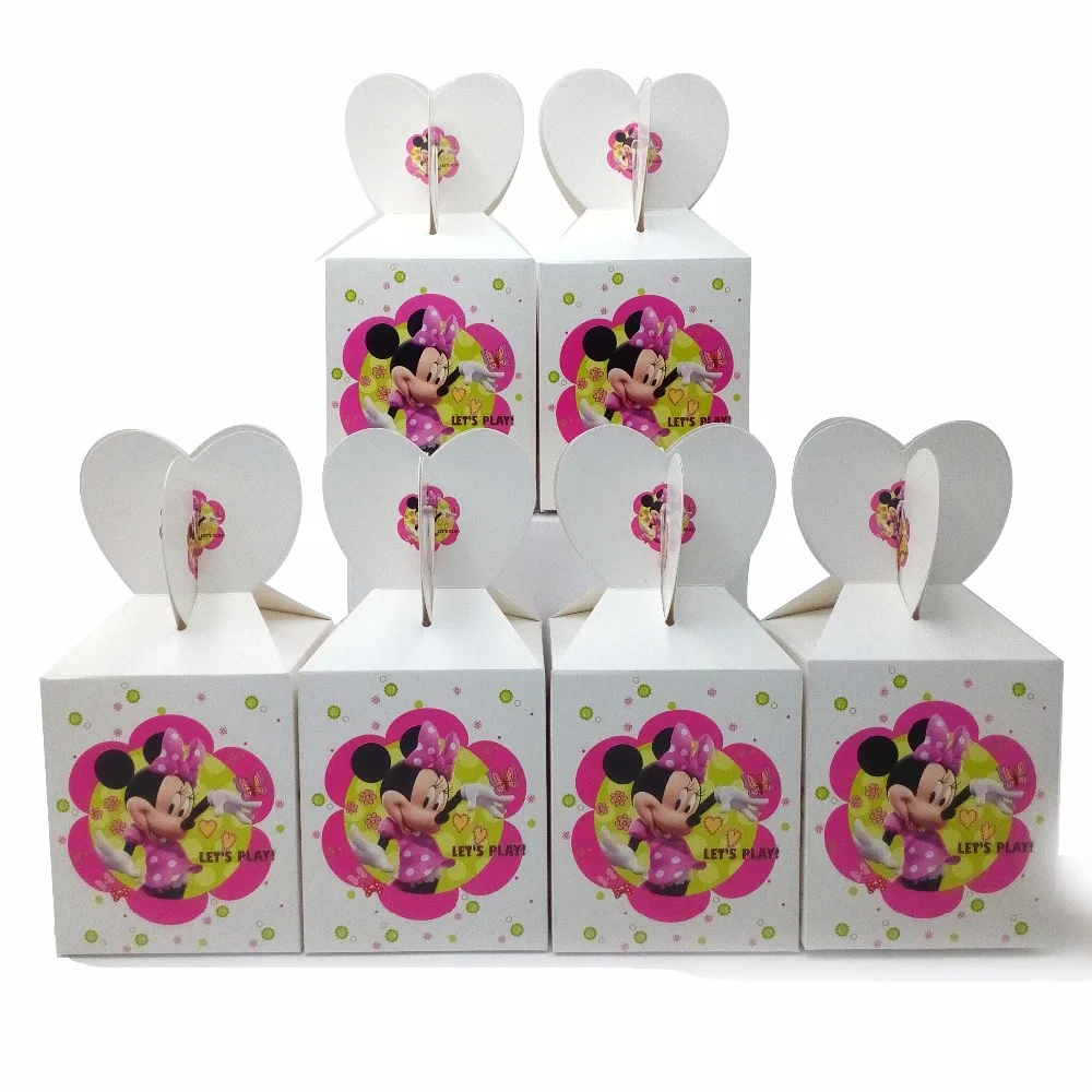 6pcs/set Minnie Mouse Party Supplies Paper Candy Box Cartoon Kids Birthday Decoration Baby Shower Girl Minnie Party Supplies 1
6pcs/set Minnie Mouse Party Supplies Paper Candy Box Cartoon Kids Birthday Decoration Baby Shower Girl Minnie Party Supplies 1