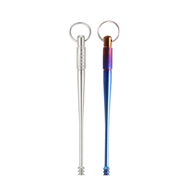 Tiartisan Titanium Outdoor Camping Earpick Spiral Ear Pick Wax Removal Curette Cleaner Keychain Ear Care Stick Tool
Tiartisan Titanium Outdoor Camping Earpick Spiral Ear Pick Wax Removal Curette Cleaner Keychain Ear Care Stick Tool