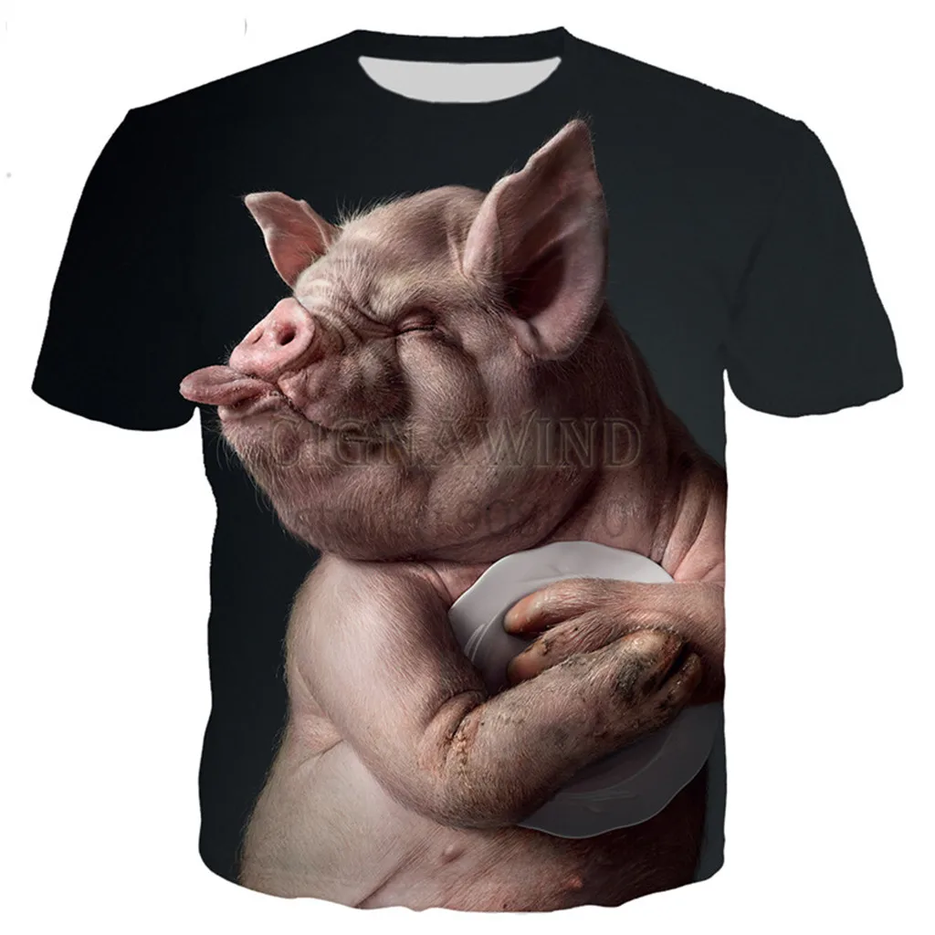 New classical pig seriest shirt men women 3D printe hip hop streetwear casual summer tops dropshippi
New classical pig seriest shirt men women 3D printe hip hop streetwear casual summer tops dropshippi