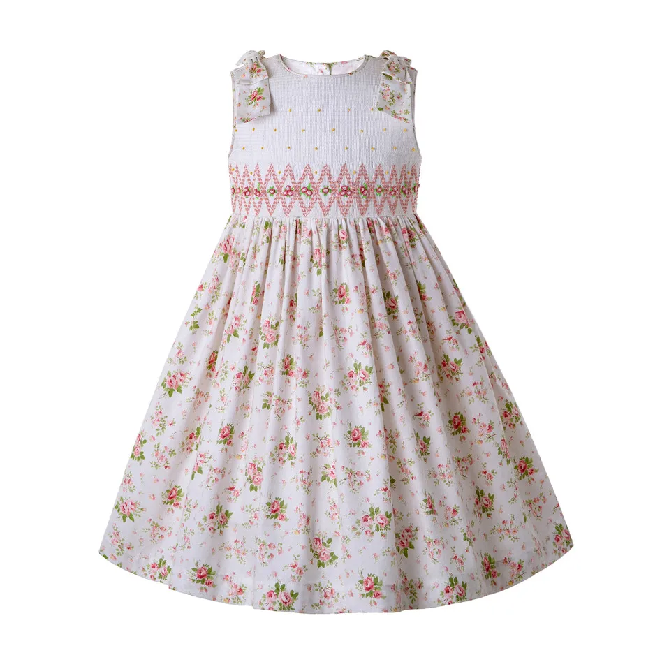 Pettigirl Summer Girls Flower Printed Dress Smocked Outfits Smocked Christmas Dress For Baby Girl Clothing G-DMGD204-A292
Pettigirl Summer Girls Flower Printed Dress Smocked Outfits Smocked Christmas Dress For Baby Girl Clothing G-DMGD204-A292