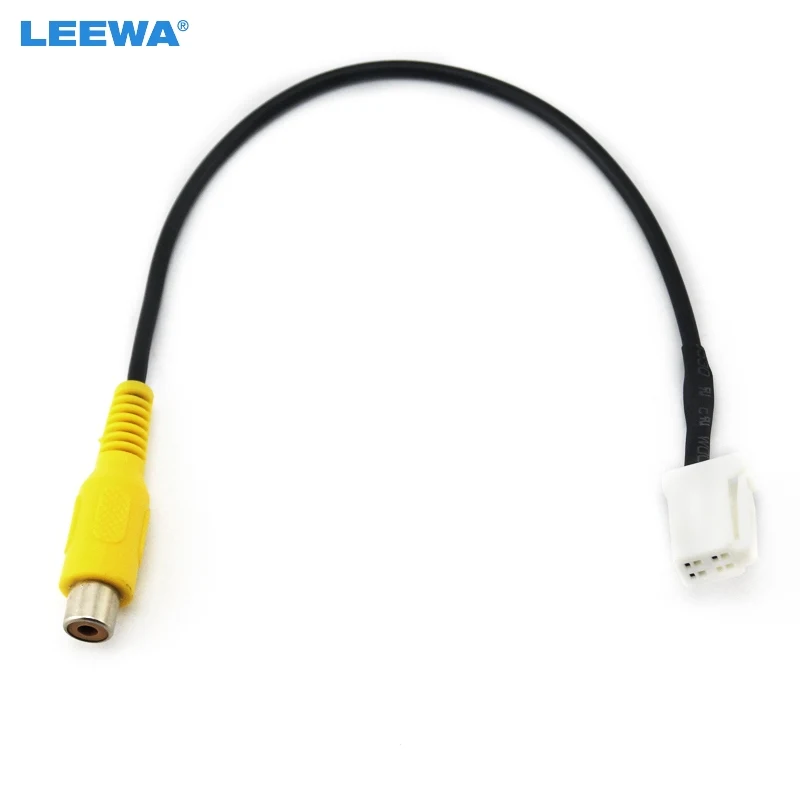 LEEWA 10pcs Car Reverse Camera RCA Video Wire Cable Plug Adapter For Toyota Camry Panasonic DVD w/Navigation #CA1327
LEEWA 10pcs Car Reverse Camera RCA Video Wire Cable Plug Adapter For Toyota Camry Panasonic DVD w/Navigation #CA1327