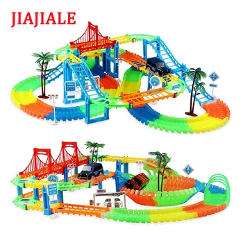 New type Track car toy led lights track 2 in1 free transform assembling interactive puzzle learning children toy luminous track
New type Track car toy led lights track 2 in1 free transform assembling interactive puzzle learning children toy luminous track