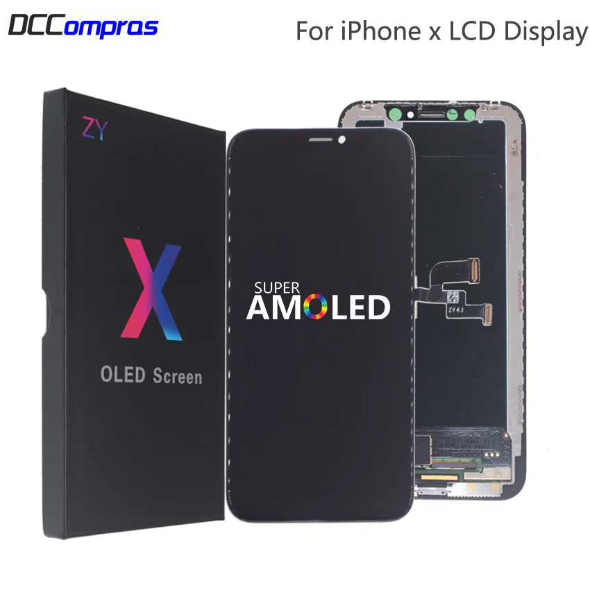 AMOLED For iPhone X LCD Display XS XR Hard LCD High Quality For iPhone X XS XR Xs Max Display Soft Screen Replacement Parts
AMOLED For iPhone X LCD Display XS XR Hard LCD High Quality For iPhone X XS XR Xs Max Display Soft Screen Replacement Parts