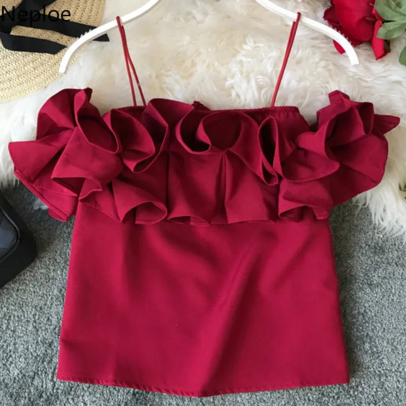 Neploe Summer 2019 Women Tank New Arrival Chic Solid Pleated Patchwork Camis Casual Strapless Backless Ruffles Crop Tops 43247
Neploe Summer 2019 Women Tank New Arrival Chic Solid Pleated Patchwork Camis Casual Strapless Backless Ruffles Crop Tops 43247