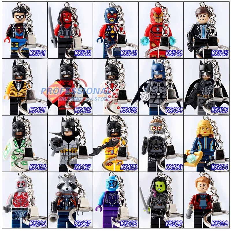 Handmade Keychains Guardians of the Galaxy Figures Key Chain Key Ring DIY Customize Keychains Building Blocks Toys Kids Gifts
Handmade Keychains Guardians of the Galaxy Figures Key Chain Key Ring DIY Customize Keychains Building Blocks Toys Kids Gifts
