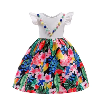 ZT2141 Summer Elegant Dress For Girl,Kids Party Dress Girls Sleeveless Flowers Print Princess Dress Formal Evening Ball Gowns
ZT2141 Summer Elegant Dress For Girl,Kids Party Dress Girls Sleeveless Flowers Print Princess Dress Formal Evening Ball Gowns