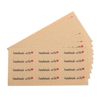 120PCS/10sheets Hand made with heart"Stationery Sticker diy red heart kraft paper stickers
120PCS/10sheets Hand made with heart"Stationery Sticker diy red heart kraft paper stickers