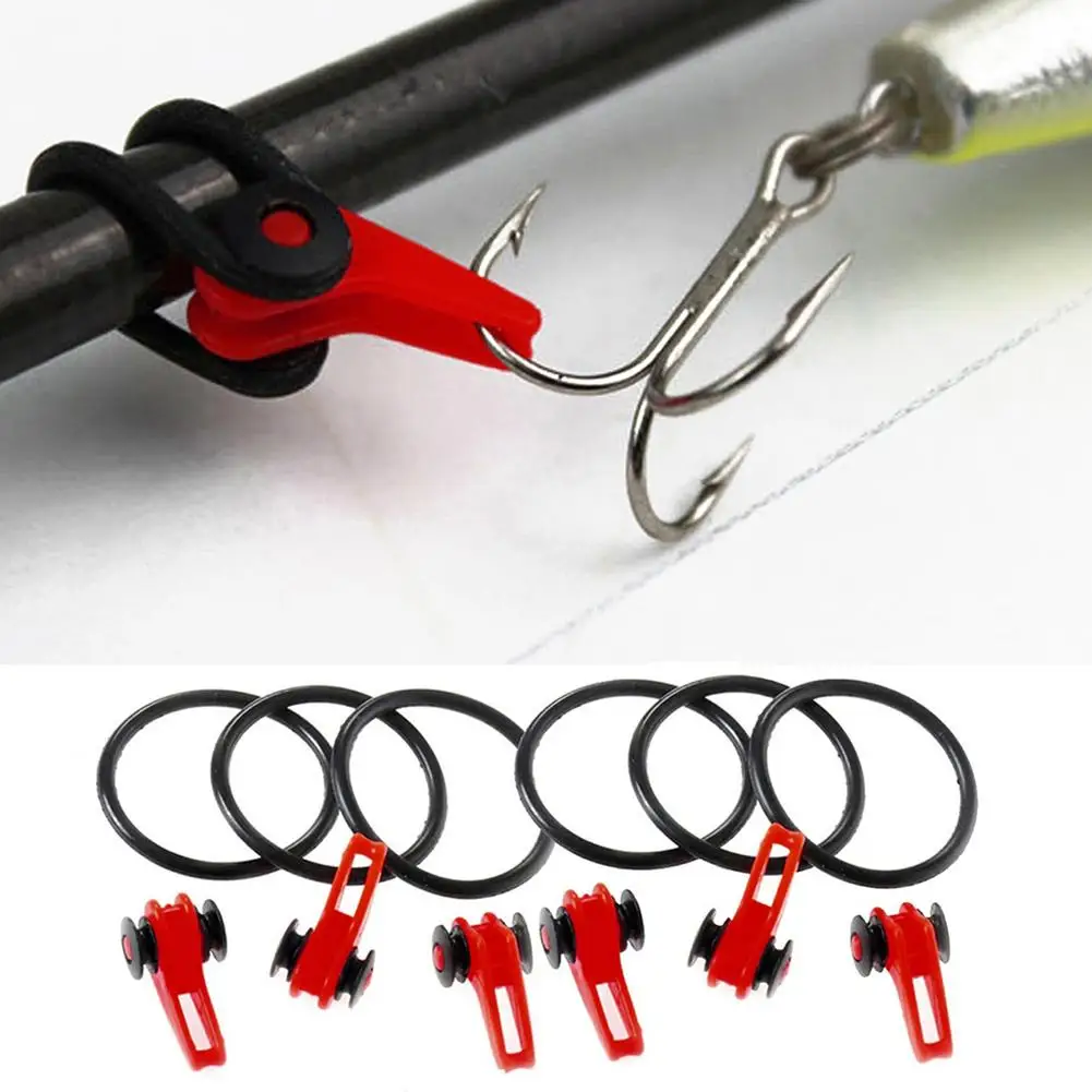 5 Pcs Hook Secure Keepers Equipment + 10 Pcs Safe Lures Rings for Fishing Rod hot
5 Pcs Hook Secure Keepers Equipment + 10 Pcs Safe Lures Rings for Fishing Rod hot