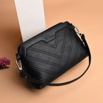 New Flap Women's Genuine Leather Handbags Small Shoulder CrossBody Bags For Women Messenger Bags Bolsas Feminina
New Flap Women's Genuine Leather Handbags Small Shoulder CrossBody Bags For Women Messenger Bags Bolsas Feminina