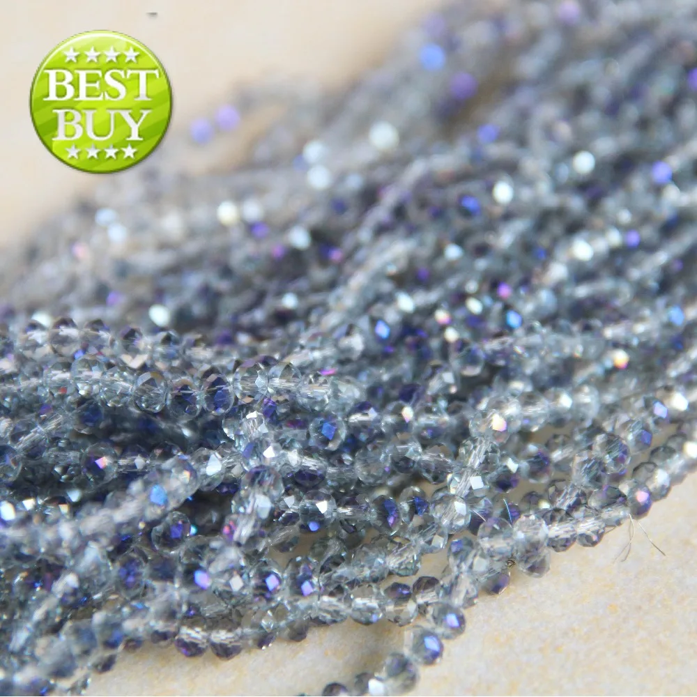 For Women New Necklace 3*4mm Faceted Blue AB+ Colorful Glass Crystal Beads Stone Loose Accessory Parts 15inch DIY Jewelry Making
For Women New Necklace 3*4mm Faceted Blue AB+ Colorful Glass Crystal Beads Stone Loose Accessory Parts 15inch DIY Jewelry Making
