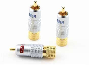 Free shipping 4 pcs RCA AUDIO GRADE PLUG CONNECTOR SOLDER FREE,NBS Headphone audio Connectors Soldering
Free shipping 4 pcs RCA AUDIO GRADE PLUG CONNECTOR SOLDER FREE,NBS Headphone audio Connectors Soldering