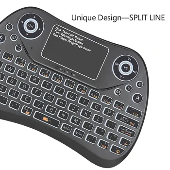 VOBERRY Mini Wireless Keyboard, Fly Air Mouse 2.4 GHz Intelligent Game Backlight Keyboard With Touchpad Charging
VOBERRY Mini Wireless Keyboard, Fly Air Mouse 2.4 GHz Intelligent Game Backlight Keyboard With Touchpad Charging