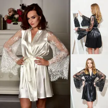 Women robe Silk Satin Robes Bridal Wedding Bridesmaid Bride Gown kimono Robe 2019 New Hot Selling High Quality
Women robe Silk Satin Robes Bridal Wedding Bridesmaid Bride Gown kimono Robe 2019 New Hot Selling High Quality