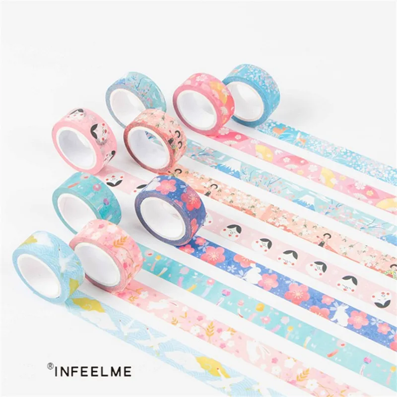 Ayron 1pc 15mm X 7m Kyoto Decorative Washi Tape DIY Scrapbooking Masking Tape Misstime Paper Masking Tapes School Office Supply
Ayron 1pc 15mm X 7m Kyoto Decorative Washi Tape DIY Scrapbooking Masking Tape Misstime Paper Masking Tapes School Office Supply