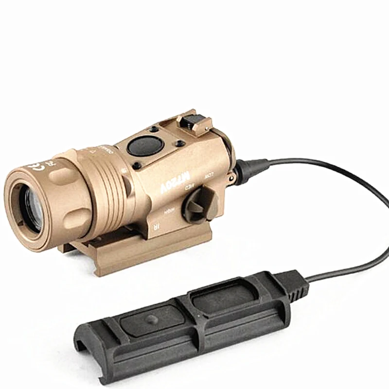 Tactical M720V LED Flashlight Momentary/Constant/Strobe CREE R5 400 Lumen Airsoft Gun Flashlight
Tactical M720V LED Flashlight Momentary/Constant/Strobe CREE R5 400 Lumen Airsoft Gun Flashlight