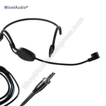Headworn Condenser ME3 Microphone Headset For Sennheiser Wireless 3.5mm Lock MicwlAudio 003 Black
Headworn Condenser ME3 Microphone Headset For Sennheiser Wireless 3.5mm Lock MicwlAudio 003 Black