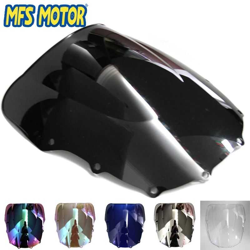 For Kawasaki ZZR400 600 93-04 Motorcycle Parts Windshield Windscreen Wind Deflectors 1993 1994 1995 1996 1997 1998-2004
For Kawasaki ZZR400 600 93-04 Motorcycle Parts Windshield Windscreen Wind Deflectors 1993 1994 1995 1996 1997 1998-2004