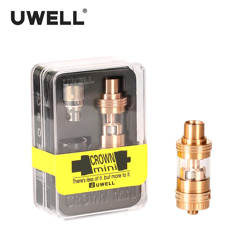 UWELL CROWN I MINI Tank 2ml Top Filling Method Atomizer Adjustable Airflow Vape Tank
UWELL CROWN I MINI Tank 2ml Top Filling Method Atomizer Adjustable Airflow Vape Tank