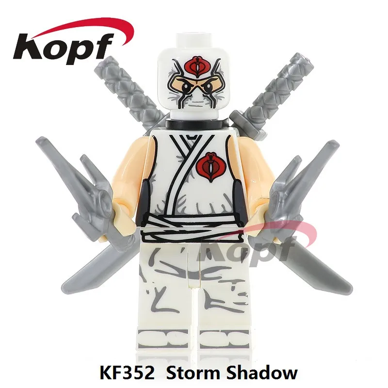 Single Sale Gi Joe Series Super Heroes Storm Shadow Matt with Junkyard Dog Dolls Bricks Building Blocks Children Gift Toys KF352
Single Sale Gi Joe Series Super Heroes Storm Shadow Matt with Junkyard Dog Dolls Bricks Building Blocks Children Gift Toys KF352