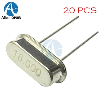 20Pcs 16MHz 16.000MHz 16M HZ HC-49S Inline Feet Passive Crystal Oscillator 20pF DIY KIT
20Pcs 16MHz 16.000MHz 16M HZ HC-49S Inline Feet Passive Crystal Oscillator 20pF DIY KIT