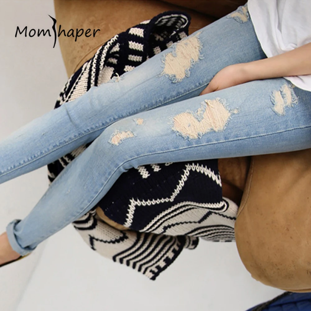 Pregnant For Ripped Jeans Maternity clothes Lifted Belly Pants Elastic Waist Pregnant Women Nursing Trousers Pregnancy Jeans
Pregnant For Ripped Jeans Maternity clothes Lifted Belly Pants Elastic Waist Pregnant Women Nursing Trousers Pregnancy Jeans