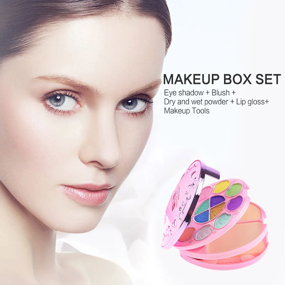 21 Colors Makeup Set Professional Eyeshadow Palette Kit Matte Lipstick Blush Pressed Powder Beauty Face Cosmetic For Woman
21 Colors Makeup Set Professional Eyeshadow Palette Kit Matte Lipstick Blush Pressed Powder Beauty Face Cosmetic For Woman