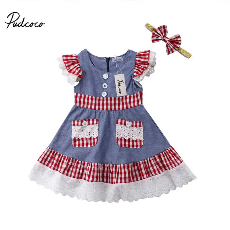 Pudcoco Baby Girls Dress Elegant Baby Girl Party Princess Denim Tutu Tulle Dress Headband Sundress Summer Children Clothing 1-5T
Pudcoco Baby Girls Dress Elegant Baby Girl Party Princess Denim Tutu Tulle Dress Headband Sundress Summer Children Clothing 1-5T