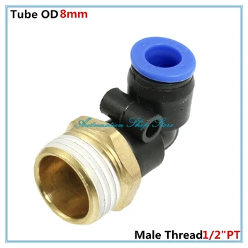 5PCS L Shaped 1/2"PT 20mm OD male thread to 8mm hole Diameter Piping Pneumatic Quick Fitting Connector Fittings PL8-04
5PCS L Shaped 1/2"PT 20mm OD male thread to 8mm hole Diameter Piping Pneumatic Quick Fitting Connector Fittings PL8-04