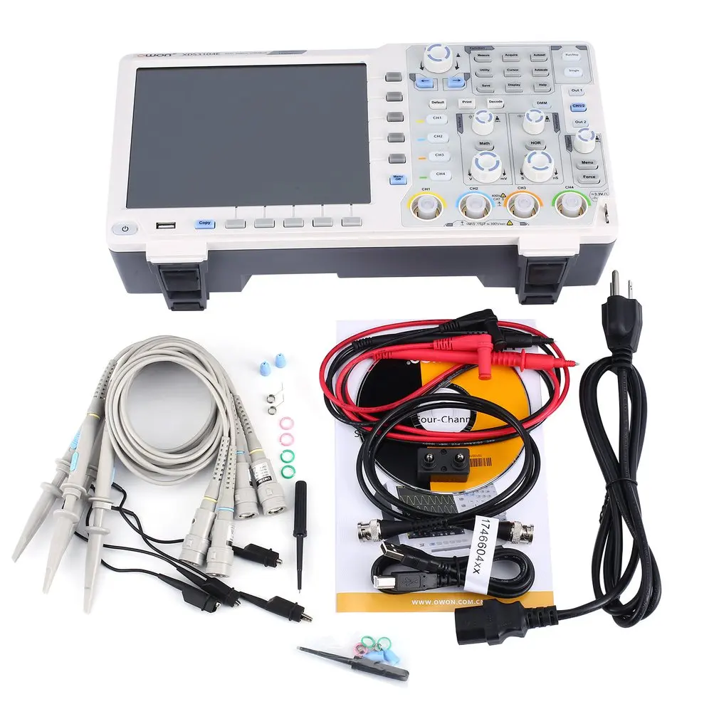 OWON Four Channel LCD high resolution Oscilloscope Scopemeter Scope Meter 100MHz bandwidth Wholesale Supplier
OWON Four Channel LCD high resolution Oscilloscope Scopemeter Scope Meter 100MHz bandwidth Wholesale Supplier