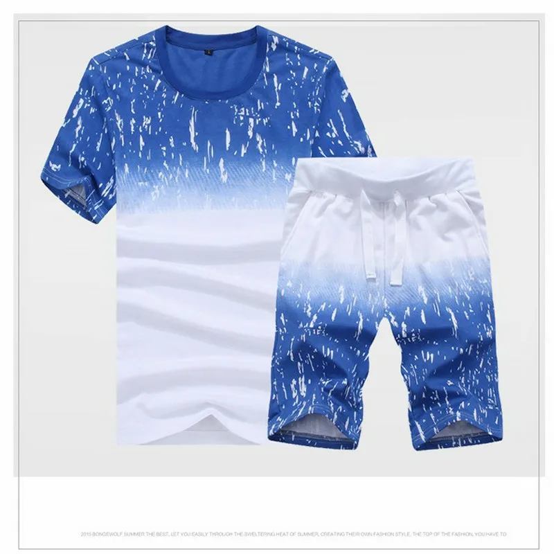 New casual short-sleeved snowflake suit sports suit sweatshirt youth running suit summer short set
New casual short-sleeved snowflake suit sports suit sweatshirt youth running suit summer short set