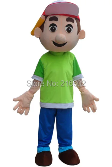 cosplay costume Handy Manny Mascot Costume Tool Boy Mascot Costume Free Shipping
cosplay costume Handy Manny Mascot Costume Tool Boy Mascot Costume Free Shipping