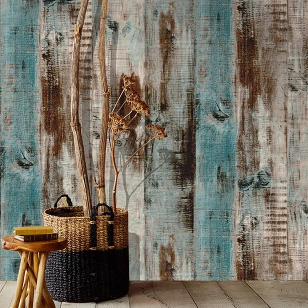 Retro Wallpaper Self-Adhesive Background Wall Sticker Dormitory Barber Shop Clothing Store Wallpaper PVC Waterproof Wooden Grain
Retro Wallpaper Self-Adhesive Background Wall Sticker Dormitory Barber Shop Clothing Store Wallpaper PVC Waterproof Wooden Grain