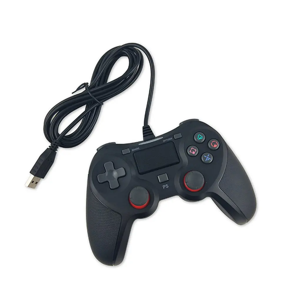 Wired Game Controller Gaming Joypad Joystick USB Gamepad For PS4 Joystick Gamepad vibration Function
Wired Game Controller Gaming Joypad Joystick USB Gamepad For PS4 Joystick Gamepad vibration Function