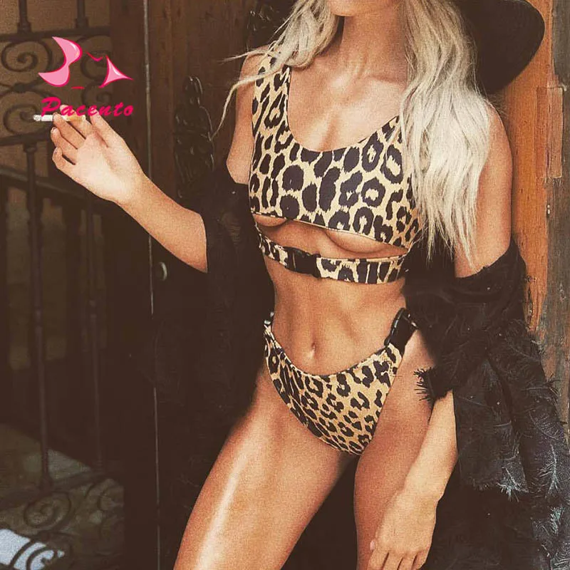 Pacento Leopard Buckle Bikini Set Sexy High Cut Swimwear Female Solid Print Swimsuit Women Hollow Out Push Up Bathing Suit Tops
Pacento Leopard Buckle Bikini Set Sexy High Cut Swimwear Female Solid Print Swimsuit Women Hollow Out Push Up Bathing Suit Tops