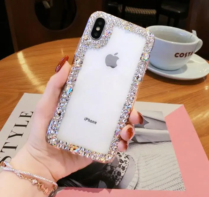 Luxury Funds Capa Bling Diamond Gem Rhinestone Crystal Clear Soft Case Cover For SamsungS5 S6 S7 S8 S9 S10 PLUS Note9 8 5 Coque
Luxury Funds Capa Bling Diamond Gem Rhinestone Crystal Clear Soft Case Cover For SamsungS5 S6 S7 S8 S9 S10 PLUS Note9 8 5 Coque