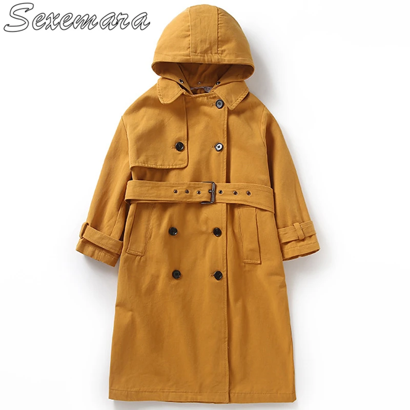 SexeMara 2018 autumn children's clothing explosion models girls solid color long hooded windbreaker long-sleeved coat
SexeMara 2018 autumn children's clothing explosion models girls solid color long hooded windbreaker long-sleeved coat