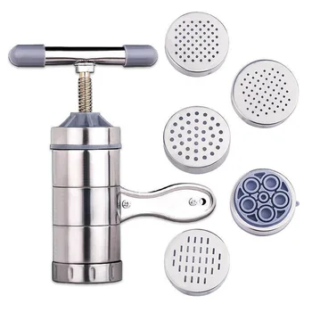 Press Pasta Machine Crank Cutter Manual Noodle Maker Fruits Juicer Cookware With Pressing Moulds Making Spaghetti Kitchenware
Press Pasta Machine Crank Cutter Manual Noodle Maker Fruits Juicer Cookware With Pressing Moulds Making Spaghetti Kitchenware