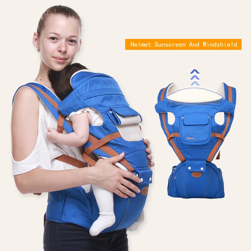Baby Carrier 3 In 1 For 0-36M Newborn Infant Hipseats Baby Sling Backpack Loading Bear To 20kg Ergonomic Baby Carriers Hip Seat (4)